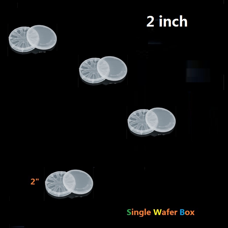 2 inch single wafer carrier box
