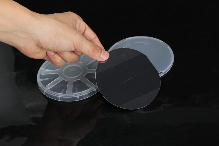 4 inch single wafer carrier box