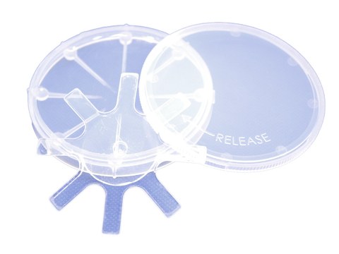 6 inch single wafer carrier box