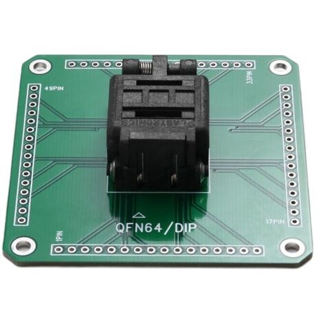 QFN64 open-top test socket